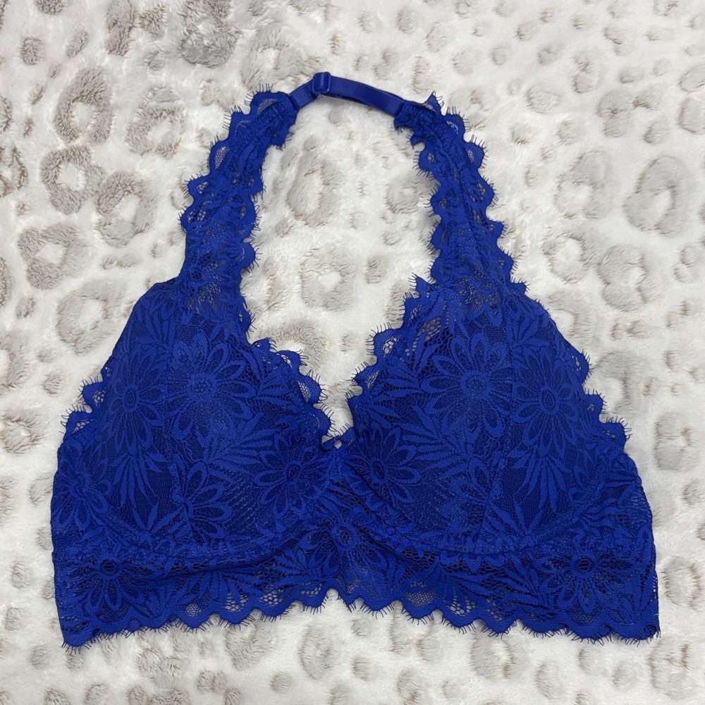 VS PINK Lace Bralette Lightly Lined